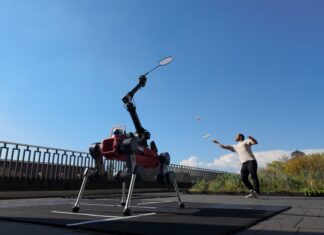 Вчені навчили» собаку-робота » зі штучним інтелектом грати в бадмінтон проти людей-і це насправді дуже добре