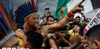 Demonstranten schenden COP30-beveiliging tijdens klimaatbesprekingen in Amazon