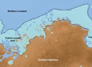 Докази існування зниклого океану на Марсі: відкриття масивного континентального шельфу
