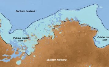 Докази існування зниклого океану на Марсі: відкриття масивного континентального шельфу